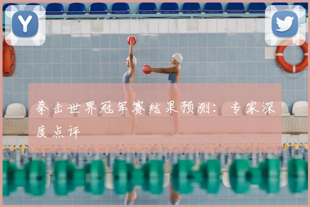 拳击世界冠军赛结果预测：专家深度点评